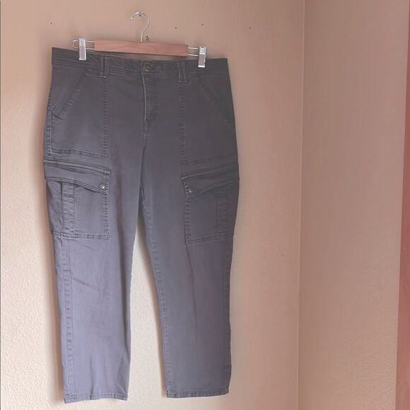 Democracy Absolution Cargo-Style Pants 12 Soft brown - Picture 1 of 12